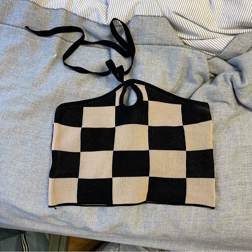 Crop halter top from verge girl